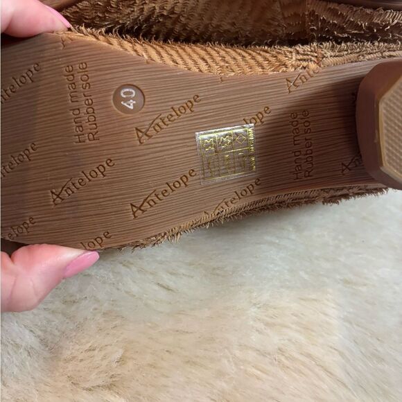 Antelope Adora Brown Bootie size 40 or 9.5 - Picture 8 of 11